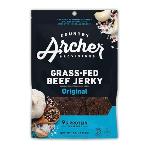Country Archer Jerky Co.'s All Natural Grass-Fed Original Beef Jerky