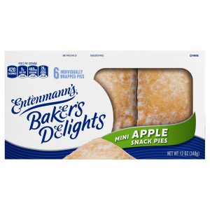 Entenmann’s Minis Apple Snack Pies, 6 Count, 12 oz