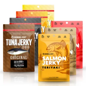 Kaimana Ahi Tuna & Salmon Jerky Variety Pack