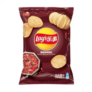 Lay's Numb & Spicy Hot Pot Flavor Chips - 70g