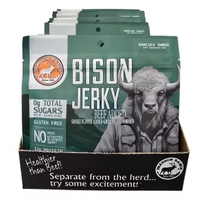 Pearson Ranch Bison Jerky Display Tray
