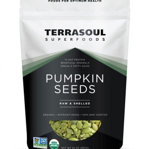 Terrasoul Superfoods Organic Pumpkin Seeds, 2 Lbs - Raw, Unsalted