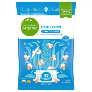 Simple Truth Organic® Low Sodium Popcorn 4.5 oz