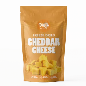 Diaita Freeze-dried Cheddar Cheese 3/3.5 oz (9-pack)