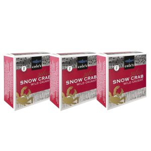 Cole's Select Snow Crab Meat - 5.3 oz Can- 3 pack