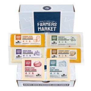 Farmers' Market Cheese Block Assortment  6-Pack, Wisconsin Cheese