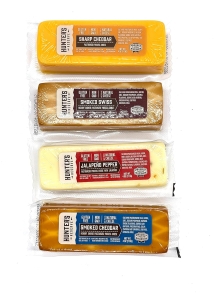 Hunters Reserve Cheese Bar Assortment 4oz-4 Pack