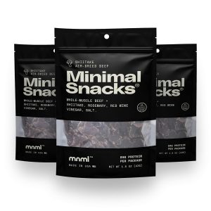Minimal Snacks Air Dried Beef Jerky (3 pk)