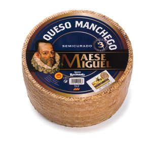 Manchego (Semi-Cured 3-Months) - Whole Wheel (6 lb) Cheese