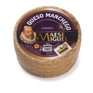 Manchego Reserve (6-Months Cured) - Whole Wheel (6 lb) Cheese