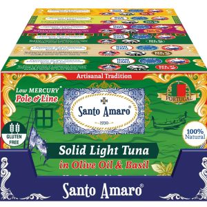 Santo Amaro Discoverer 6 Flavor Canned Tuna Gourmet Variety Pack