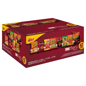 Frito-Lay Fiery Mix Variety Snacks, 1 oz Bags 42 Count Multipack