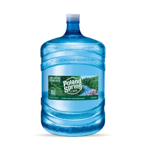 Poland Spring 100% Natural Spring Water, 5-gallon jug